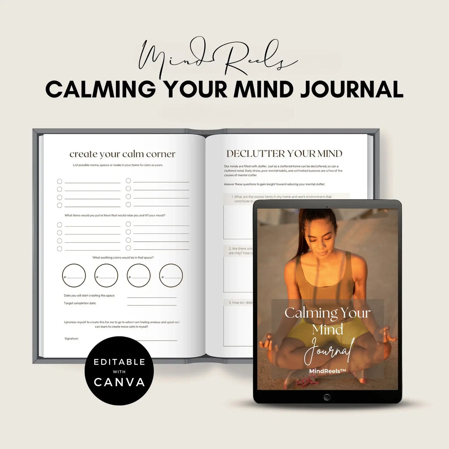 Calming Your Mind Journal