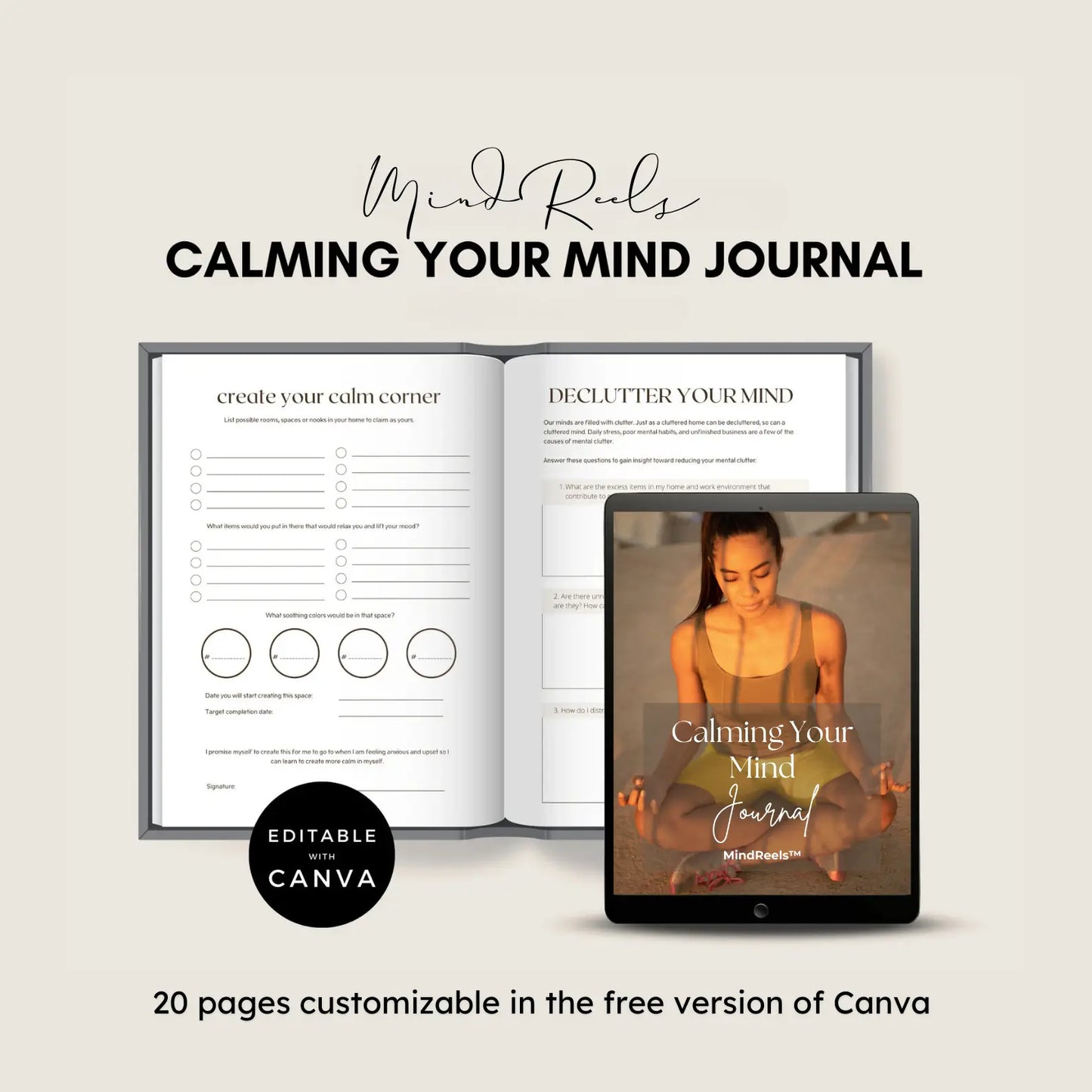 Calming Your Mind Journal